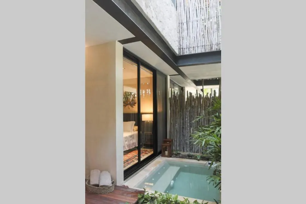 Casa Yaxkin-Modern Apartment With Private Plunge Pool-Jacuzzi In Tulum