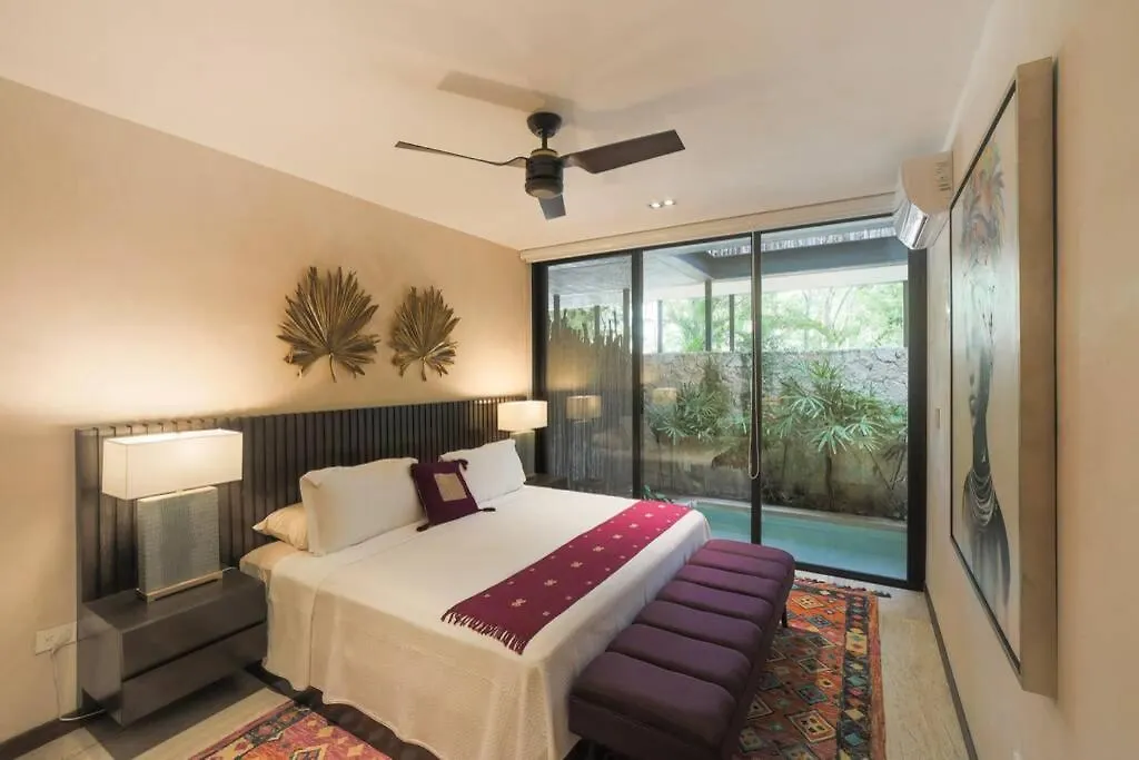 Casa Yaxkin-Modern Apartment With Private Plunge Pool-Jacuzzi In Tulum