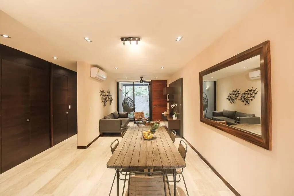 Casa Yaxkin-Modern Apartment With Private Plunge Pool-Jacuzzi In Tulum