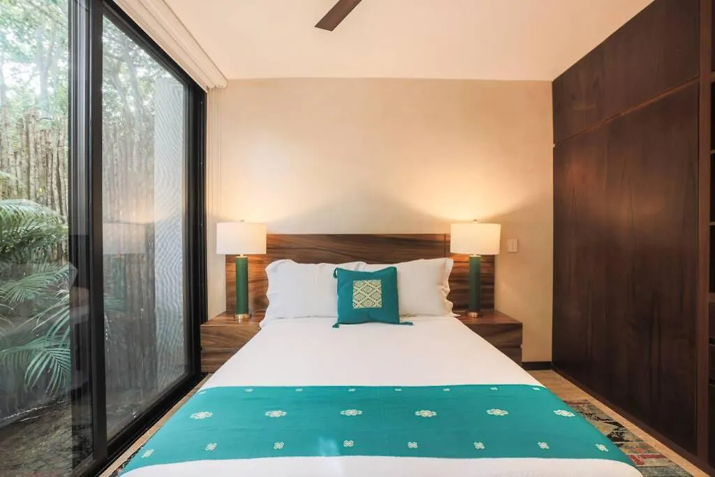 Casa Yaxkin-Modern Apartment With Private Plunge Pool-Jacuzzi In Tulum Mexico