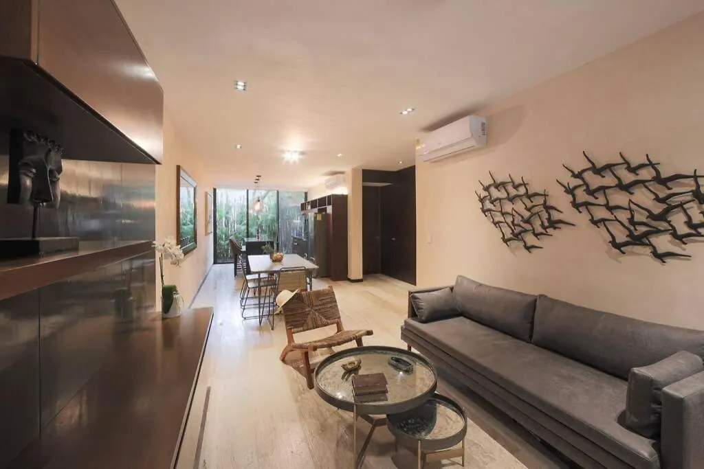 Casa Yaxkin-Modern Apartment With Private Plunge Pool-Jacuzzi In Tulum